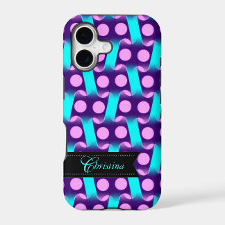 Purple Pink Modern pattern  iPhone 5 Case-mate