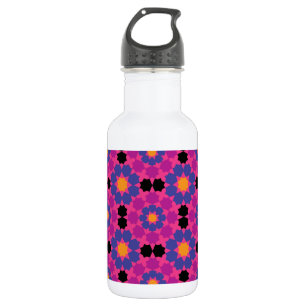 Purple Pink Mosaic 532 Ml Water Bottle