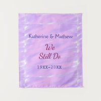 Purple pink pastel Vow renewal anniversary waterco