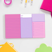 Purple Pink Practical Organising To Do Combo