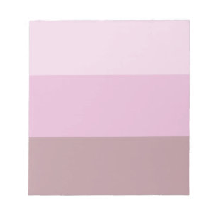 Purple Pink Striped Ombre Notepad