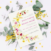 Purple Pink Wild Orchid Flowers Wreath Wedding