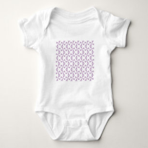 Purple Pinwheels Baby Bodysuit