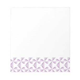 Purple Pinwheels Notepad