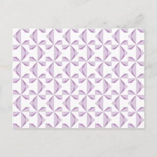 Purple Pinwheels Postcard