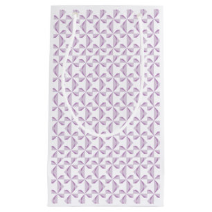 Purple Pinwheels Small Gift Bag