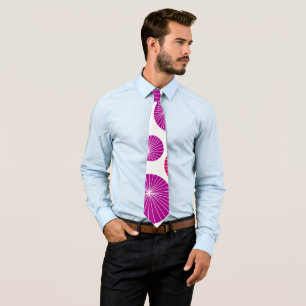 Purple Pinwheels  Tie