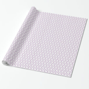 Purple Pinwheels Wrapping Paper
