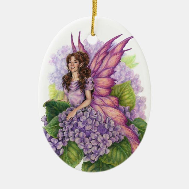 Purple Pixie Ornament (Front)