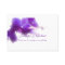 Purple Place Card (3.5" x 2.0", 100 pack)