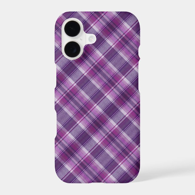 Purple Plaid Pattern (Back)