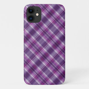 Purple Plaid Pattern Case-Mate iPhone Case