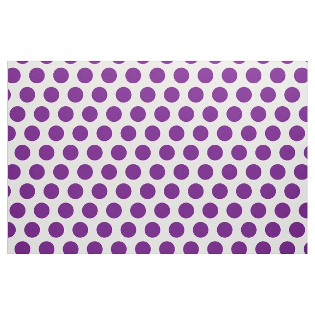 Purple Polka Dot Fabric (Yard)