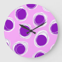 Purple polka dot pattern