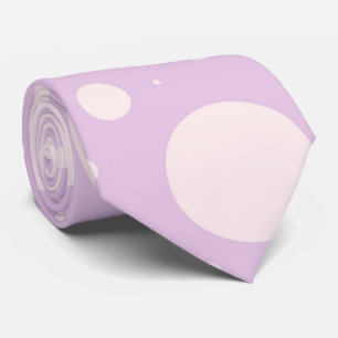 Purple Polka Dot Tie for Him