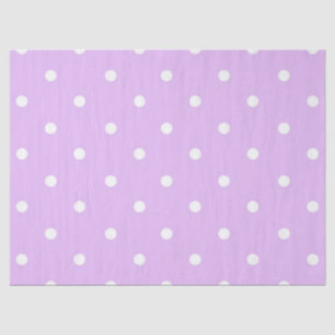 Purple Polka Dot Tissue Paper
