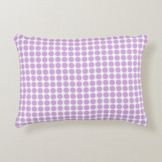 Purple Polka Dots Decorative Cushion