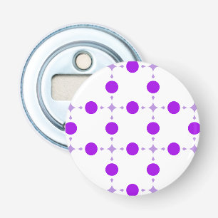 Purple Polka Dots, Polka Dot Pattern, Dots, Dotted Bottle Opener