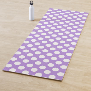 Purple Polka Dots, Polka Dot Pattern, Dots, Dotted Yoga Mat