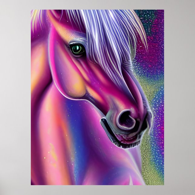 Purple Pony Poster (Front)