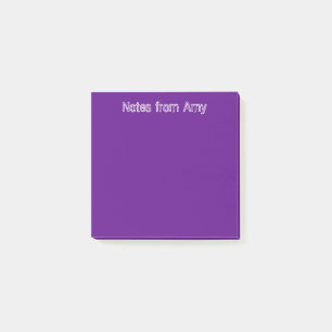 Purple Post-it Notes
