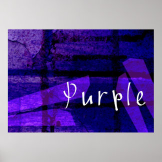 Purple Poster
