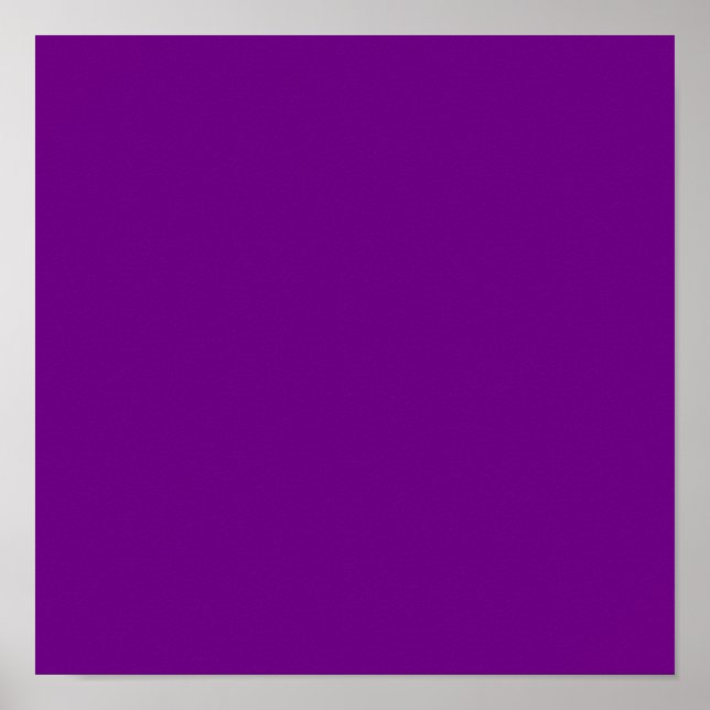 Purple Poster (Front)
