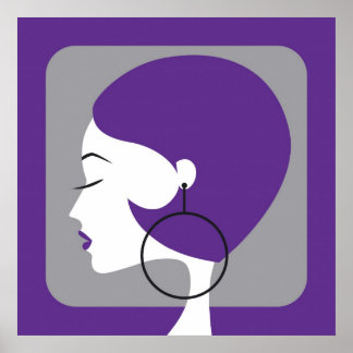 purple poster