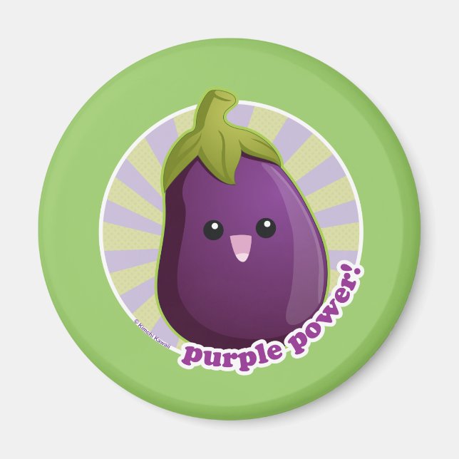 Purple Power! Magnet (Front)