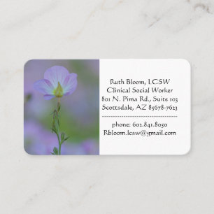 Purple Primrose Business Card