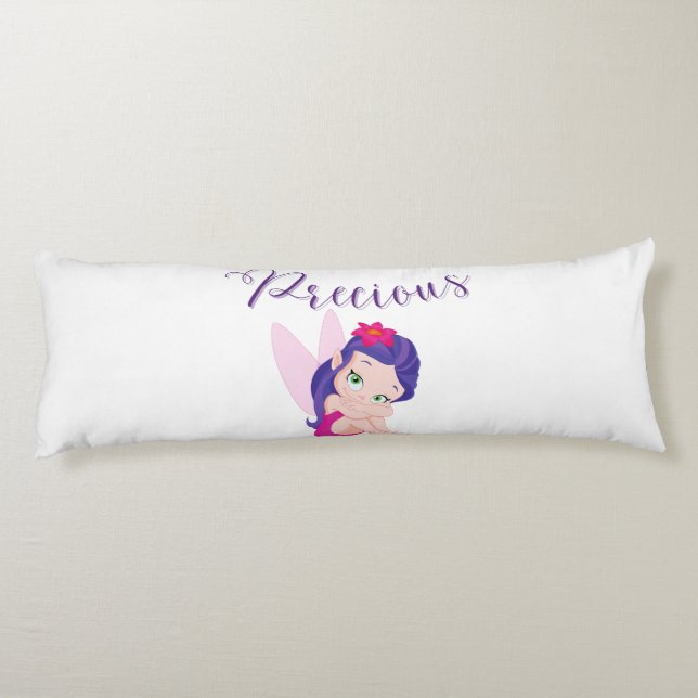 Purple Princess Fairy  Body Pillow (Back)