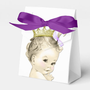 Purple Princess Favour Box