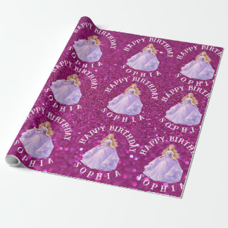 Purple Princess  Wrapping Paper