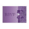 Purple Printed Sequins, Bow & Diamond RSVP Wedding