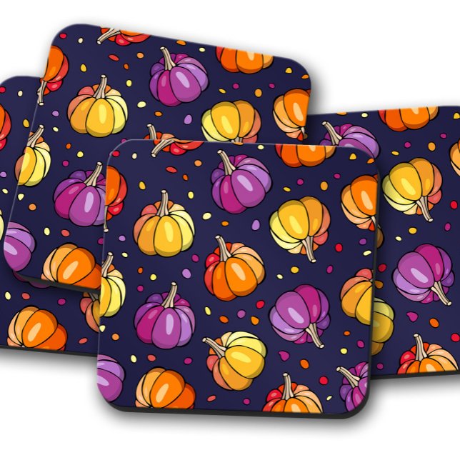 Purple Pumpkin | Purple Pumpkin Drink Coaster (Creator Uploaded)