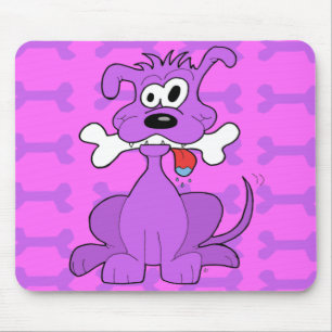 Purple Puppy Mousepad (Horizontal)