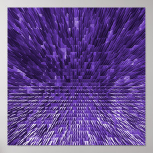 Purple Pyramid City...... Poster