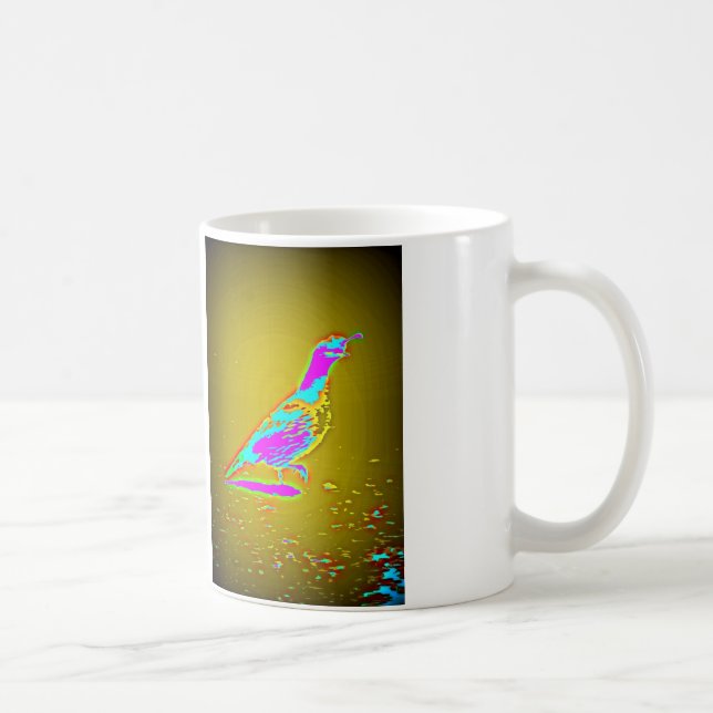 purple quail mug (Right)