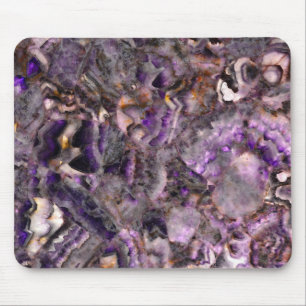 Purple quartz mouse pad