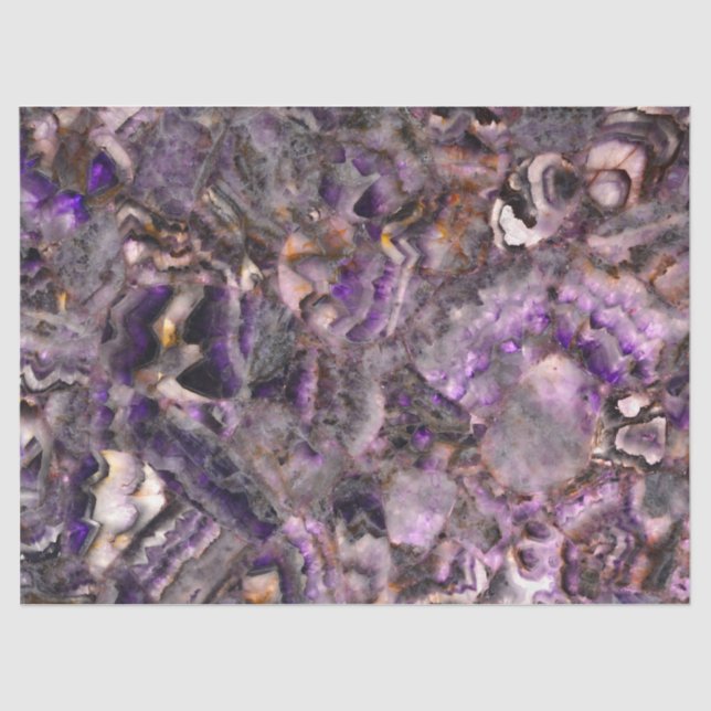 Purple Quartz Tissue Paper (Front)