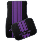 Purple Race Double Stripes | Personalise