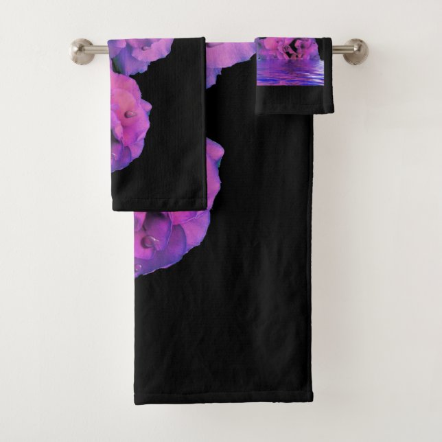 Purple Rain - Bath Towel Set (Insitu)