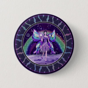 Purple Rain fairy Button