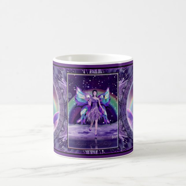 Purple Rain fairy Coffee Mug (Center)
