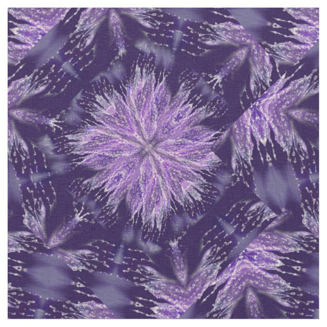 Purple rain fairy fabric (Close Up)
