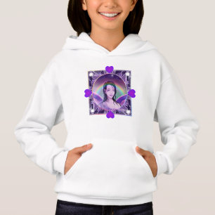 Purple rain fairy hoodie