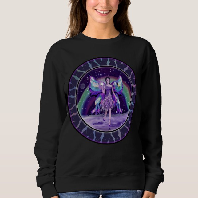 Purple rain fairy sweatshirt (Front)