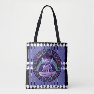 Purple rain Fairy Tote Bag