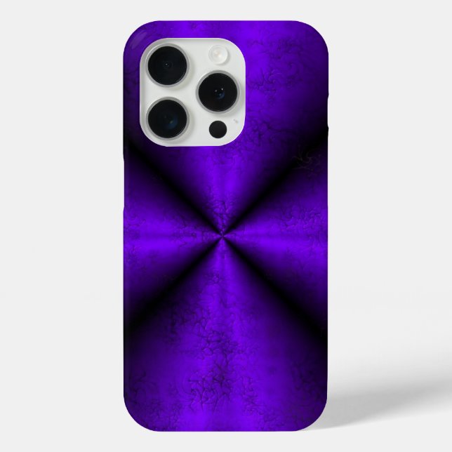 Purple Rainbow in Elephant Skin Leather Optik Case-Mate iPhone Case (Back)
