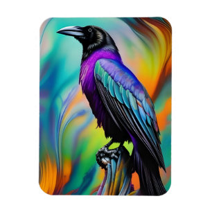 Purple Raven, Northern Lights Magnet